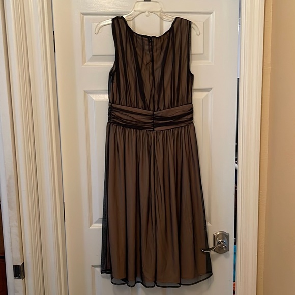 NEW Cami brand Black and Tan Boutique Cocktail Dress - Picture 2 of 3